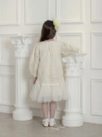 ⁦White embroidery dress⁩ - الصورة ⁦3⁩