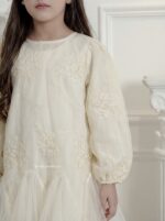 ⁦White embroidery dress⁩ - الصورة ⁦2⁩